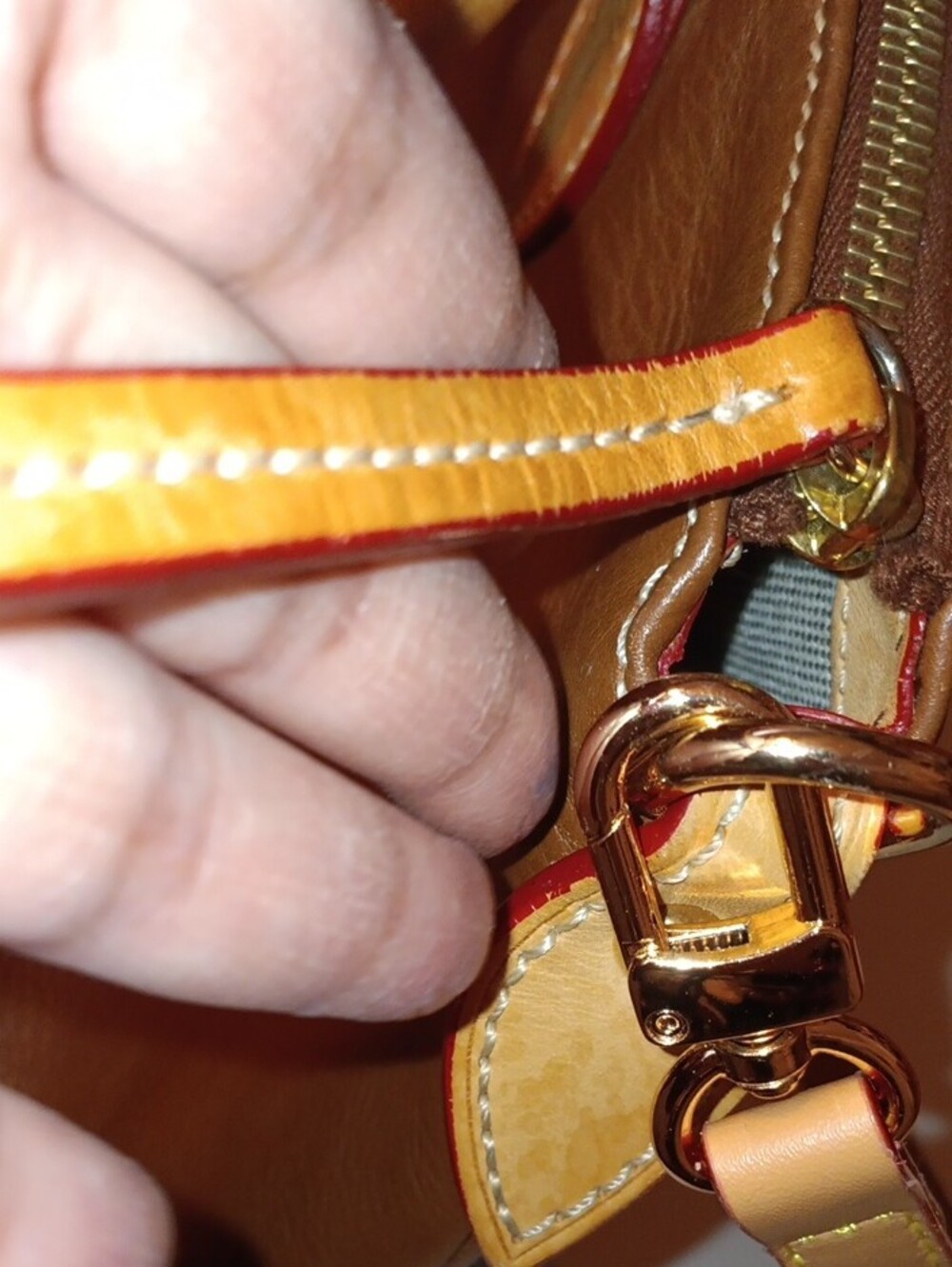 Dooney & Bourke Brown Leather Satchel  In Fair Condition. Please Check Photos. - Picture 13 of 16